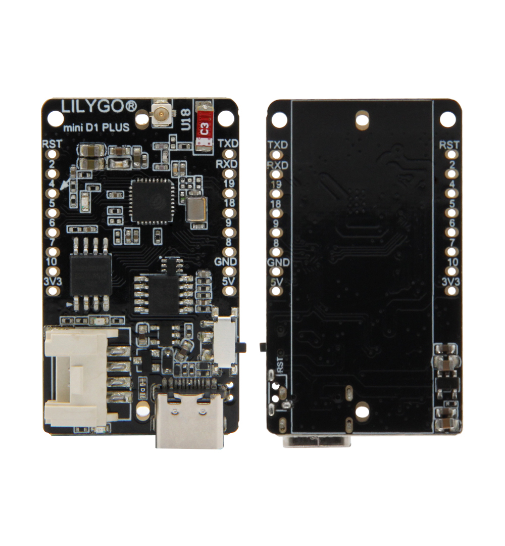 Ttgo Tdisplay - Lilygo®Ttgo T-OIプラスRISC-V ESP32-C3チップモジュール充電式16340バッテリーホルダーサポートwi-fi ble開発ボード
