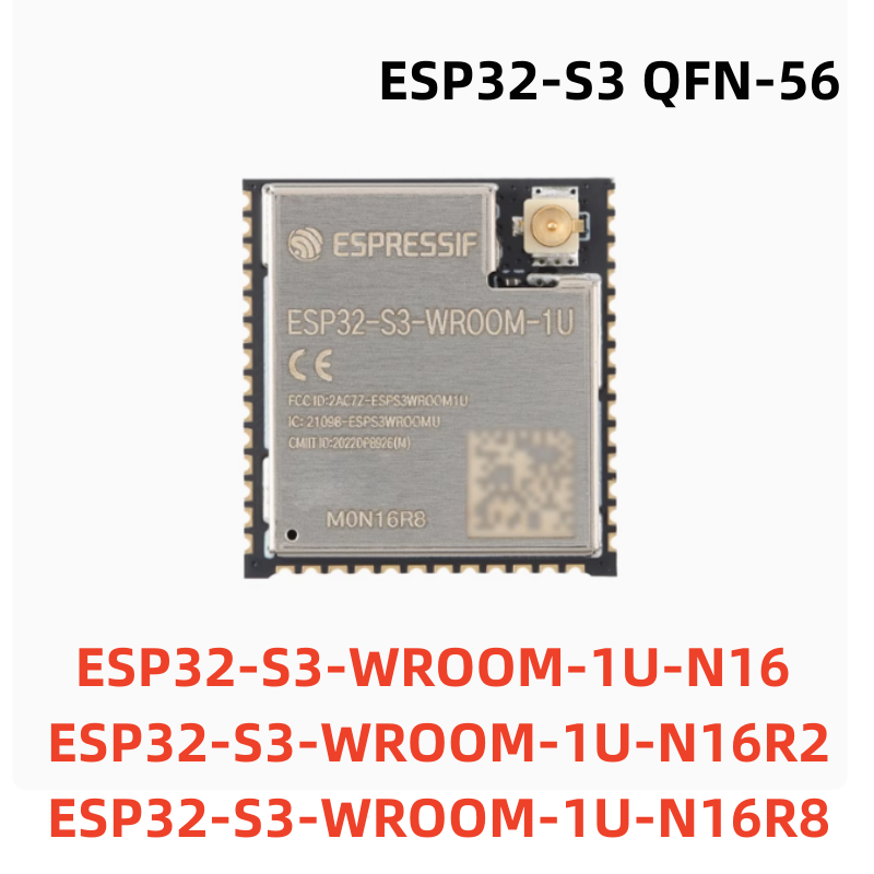 Olimex Esp32 - Bluetoothワイヤレスモジュール,Wi-Fi,デュアルコア,ble 5.0, 16mb,フラッシュ,ESP32-S3, ESP32-S3-WROOM-1U,n16,n16r2,n16r8