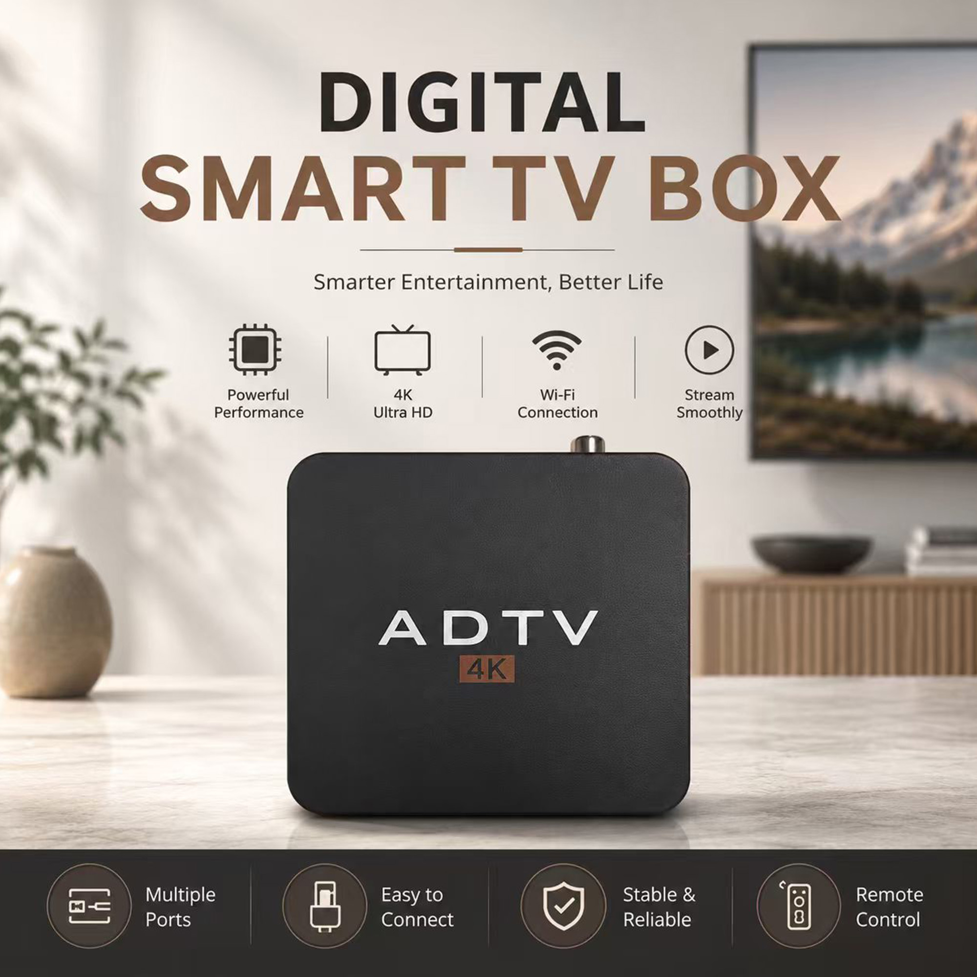 Devkitc - デジタルテレビセットトップボックス（STB）：OTT対応Androidデバイス＋DVB-T2デュアルモードセットトップボックスデコーダーおよびTDT受信機