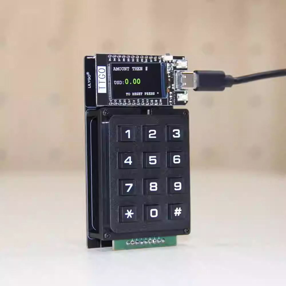 Ttgo Tdisplay - LILYGO TTGO T-Displayキーボードモジュール拡張ボード（LNURLPoS決済用）