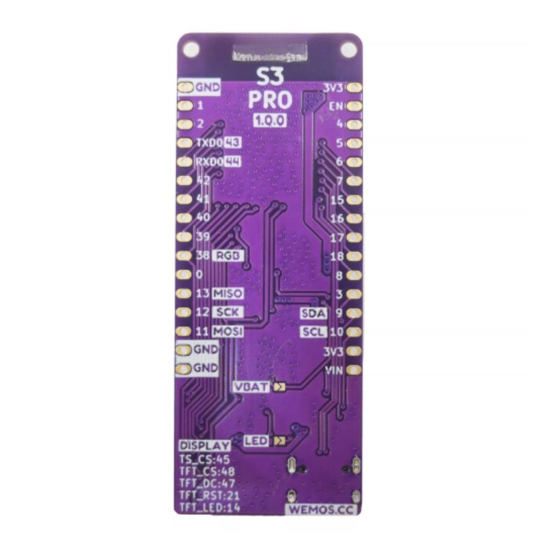 Lolin S3 - LOLIN S3 Pro V1.0.0 ESP32-S3 IOTボード
