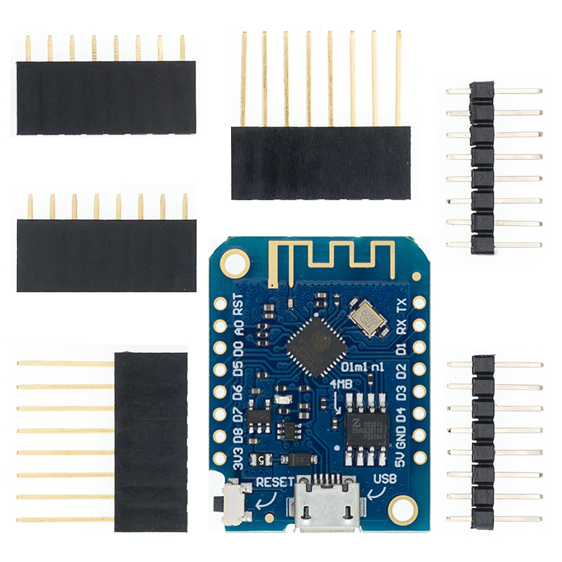 マイクロ USB/タイプ C USB WeMos D1 ミニ - D1 Mini Pro のレビューと価格