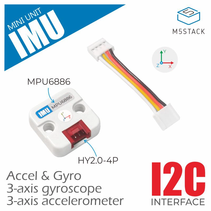 M5スタック公式6軸imuユニット (mp6886) - M5Stack Core2 のレビューと価格