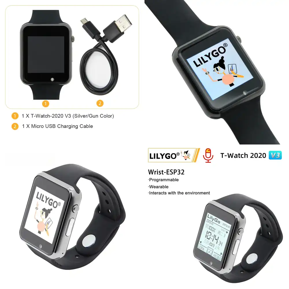 LILYGO TTGO T-Watch 2020 V3 47 - Ttgo T Watch のレビューと価格