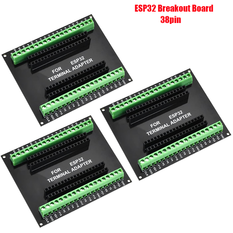 3 個 38PIN ESP32 ブレークアウトボード、Aid - Nodemcu 32S のレビューと価格