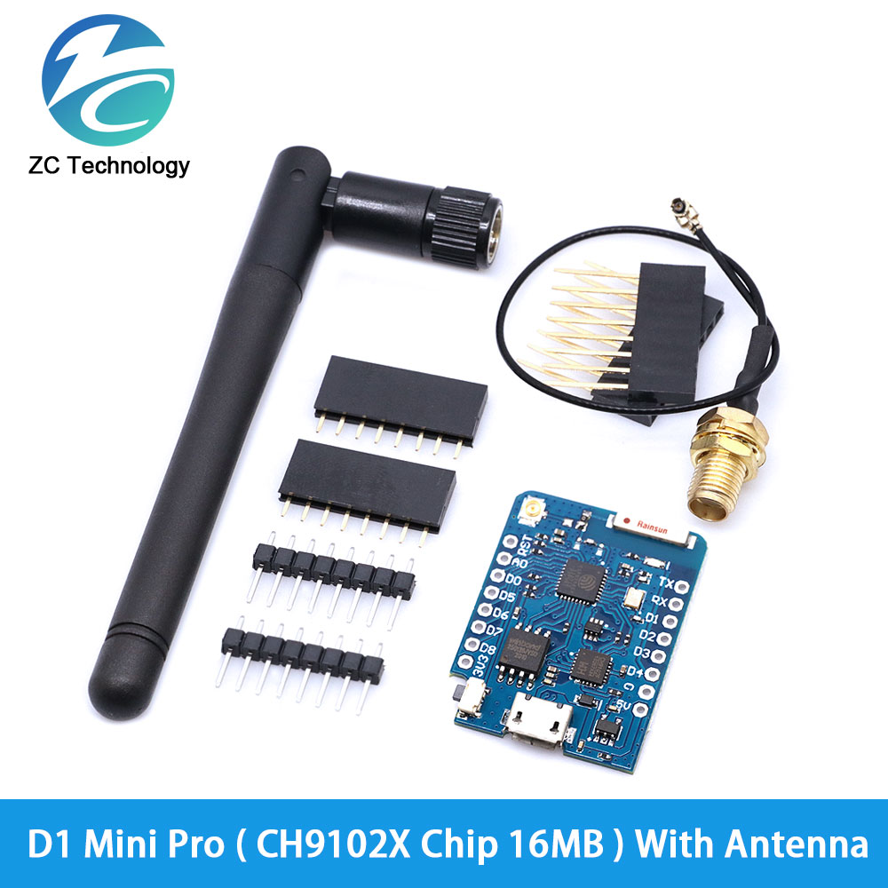 Wi-Fi,開発ボードp8266 ESP-12 esp32  - D1 Mini Pro のレビューと価格