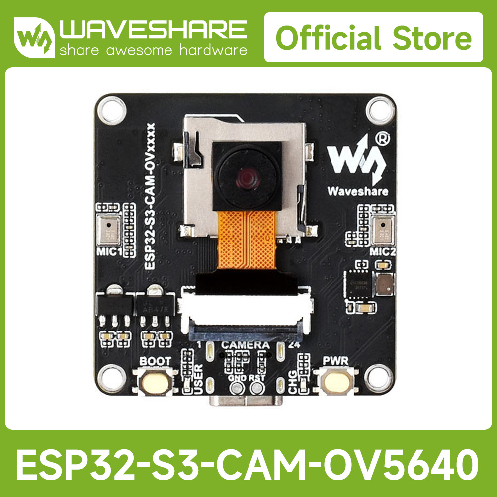 Waveshare ESP32-S3 AIoT カメラ開発ボ - Lolin S3 のレビューと価格