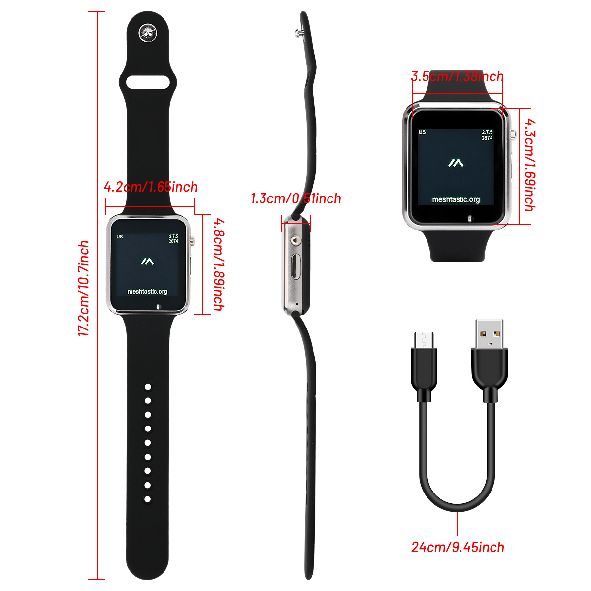 LILYGO T Watch S3 Lora Meshtas - Ttgo T Watch のレビューと価格