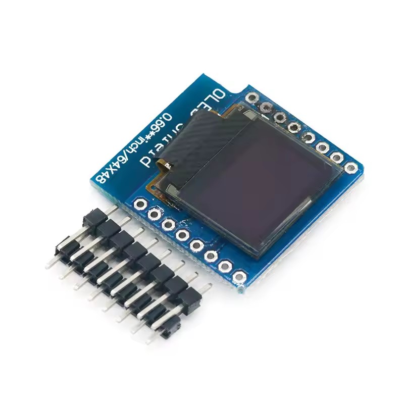 小型0.66インチ 64x48 SSD1306 I2C OL - Wemos D1 Mini のレビューと価格