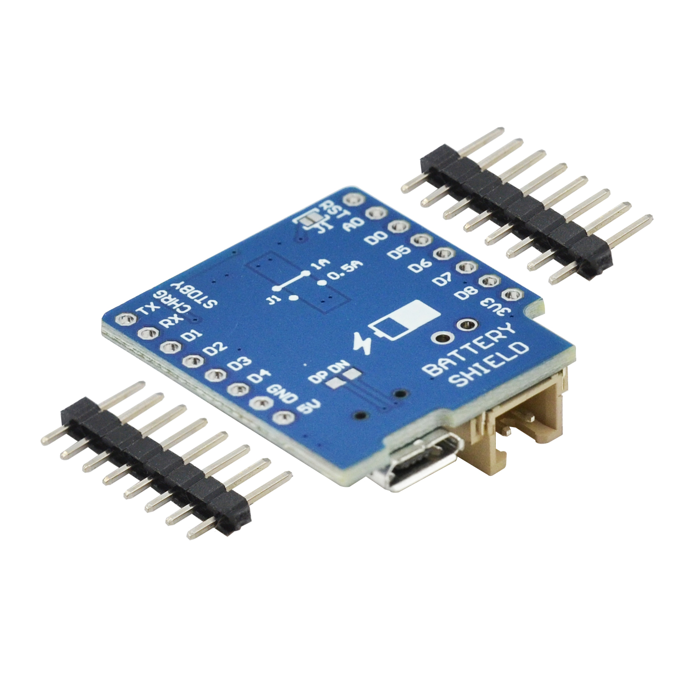 WEMOS D1 mini用バッテリーシールド シングルリチ - Wemos D1 Mini のレビューと価格