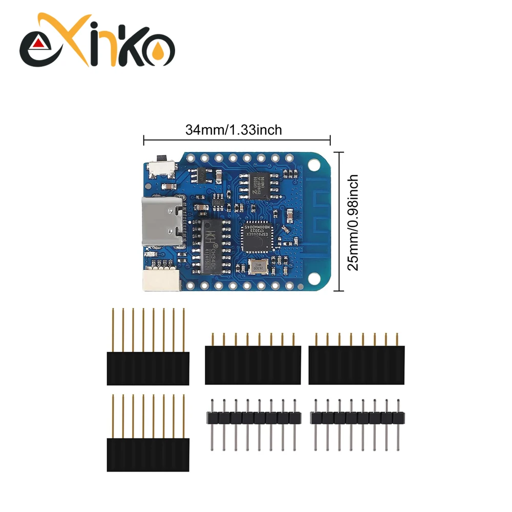 モノのインターネット開発ボード,wifi,nodemcu l - D1 Mini Pro のレビューと価格